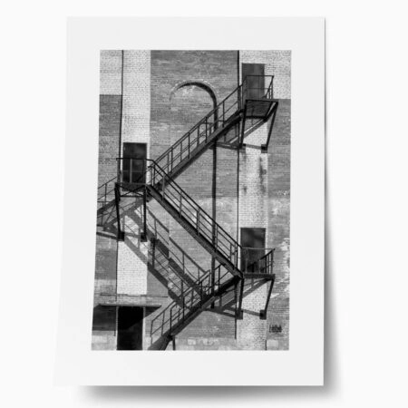 Πόστερ INDUSTRIAL BUILDING - Πολεις - Χαρτες Sticky 1