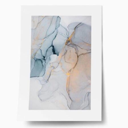 Πόστερ INK ABSTRACT PAINT - Abstract - Αφηρημένα Sticky 1