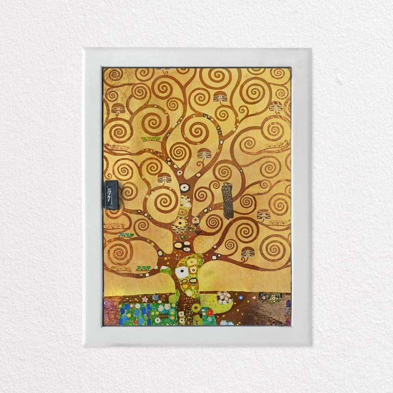 Aυτοκόλλητο ηλεκτρολογικού πίνακα KLIMT - TREE OF LIFE full