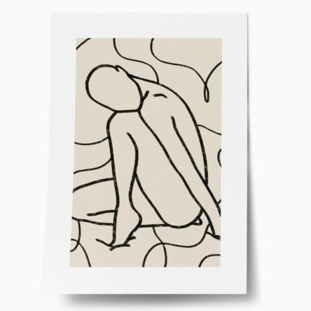 Πόστερ LINE SILHOUETTE - Lineart Sticky 1