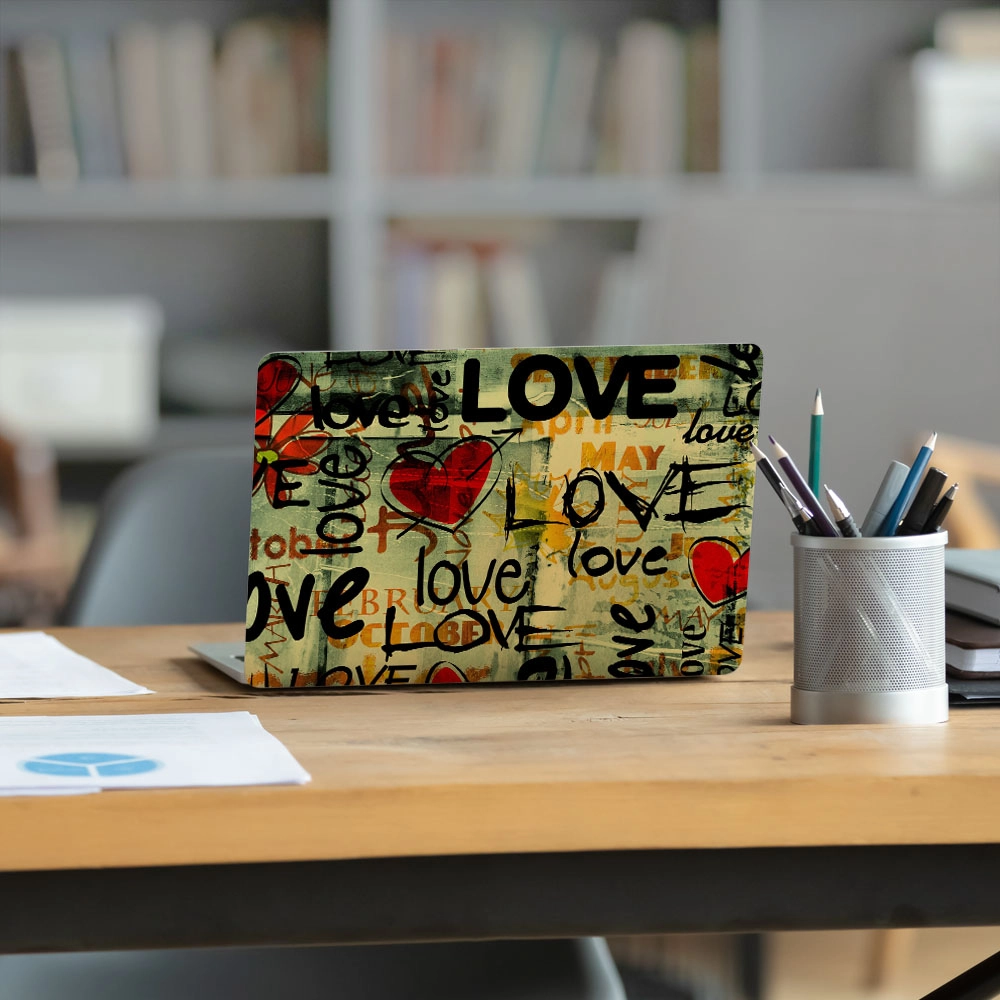 Αυτοκόλλητο Laptop LOVE GRAFFITI