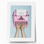 Πόστερ LOVE TYPEWRITER