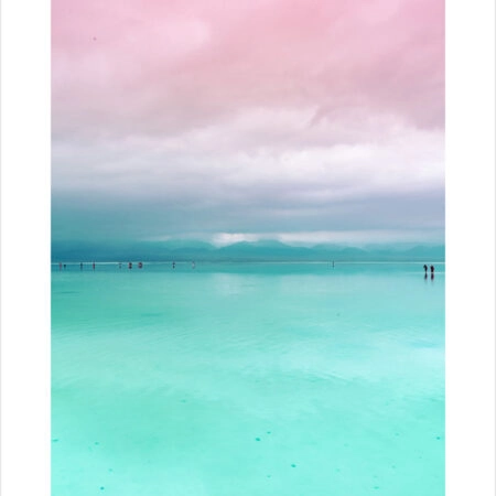 Πόστερ MINIMAL PINK AND CYAN - Τοπια - Φυση Sticky 2