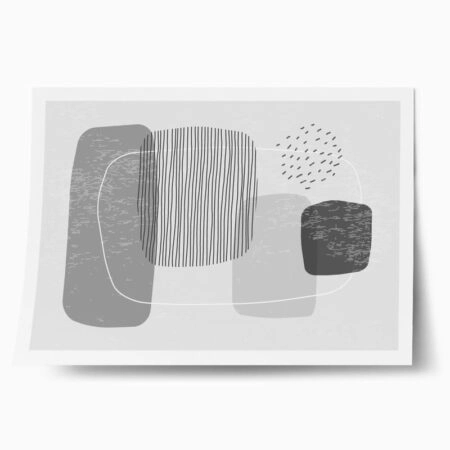 Πόστερ MINIMAL ORGANIC SHAPES - Abstract - Αφηρημένα Sticky 1