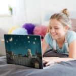 Αυτοκόλλητο Laptop NIGHT CAT