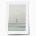 Πόστερ SAILBOAT IN THE OCEAN