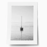 Πόστερ SAILING YACHT IN CALM LAKE