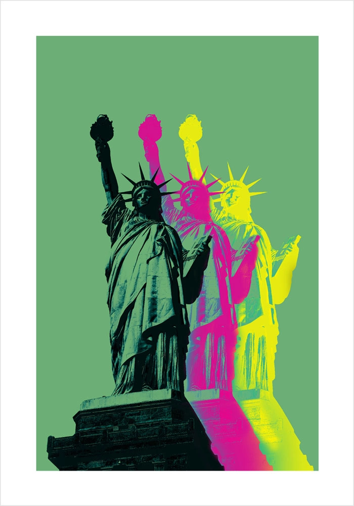 Πόστερ STYLISH STATUE OF LIBERTY