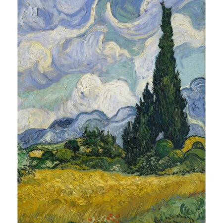 Πόστερ VAN GOGH - WHEAT FIELD WITH CYPRESS TREES - Διασημοι Ζωγραφοι Sticky 3