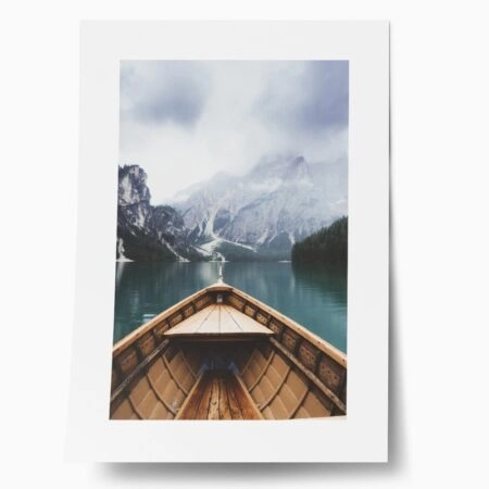 Πόστερ WOOD BOAT - Τοπια - Φυση Sticky 1