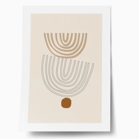 Πόστερ MINIMALIST ABSTRACT ART - Abstract - Αφηρημένα Sticky 1