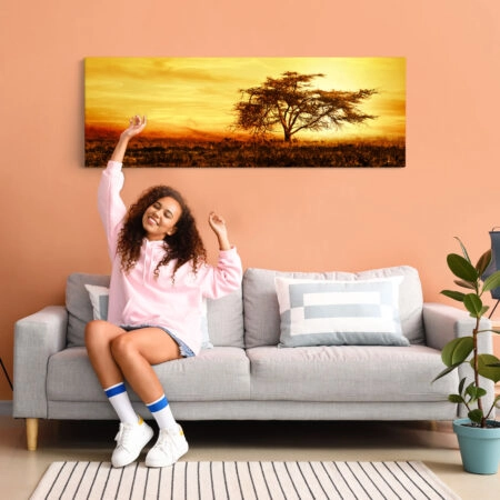 Πίνακας Πανοραμικός AFRICAN TREE