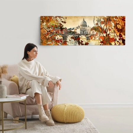 Πίνακας Πανοραμικός AUTUMN ROME 1 - Ρωμη