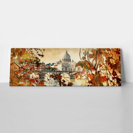 Πίνακας Πανοραμικός AUTUMN ROME 1 - Ρωμη Sticky 1