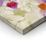 Πίνακας Πανοραμικός σε καμβά FLOWERING ORCHIDS AND CHERRIES