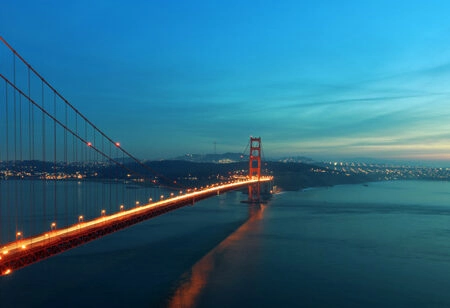 Πίνακας Πανοραμικός GOLDEN GATE - Πολεις και Αρχιτεκτονικη Sticky 1