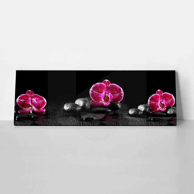 Πίνακας Πανοραμικός PINK ORCHIDS