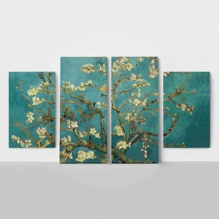 Τετράπτυχος VAN GOGH ALMOND BLOSSOM - Vincent Van Gogh Sticky 1