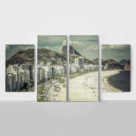 Τετράπτυχος RIO DE JANEIRO BEACH