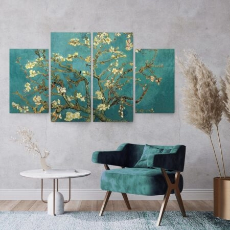 Τετράπτυχος VAN GOGH ALMOND BLOSSOM