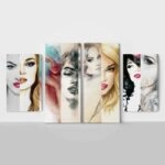 Τετράπτυχος WOMEN FACES
