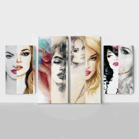 Τετράπτυχος WOMEN FACES