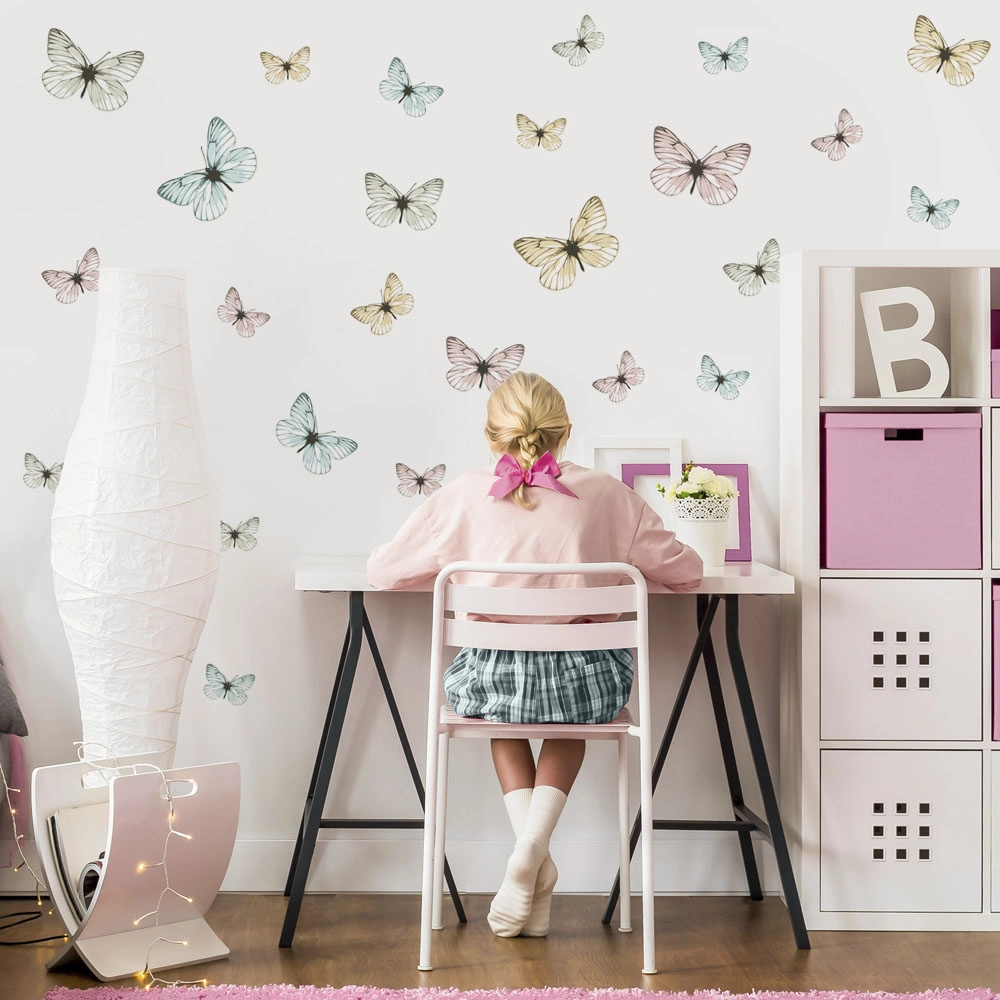 Αυτοκόλλητο τοίχου BUTTERFLIES8