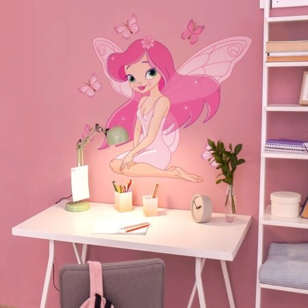 Αυτοκόλλητο τοίχου BUTTERFLY FAIRY