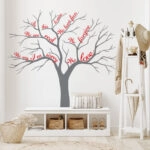 Αυτοκόλλητο τοίχου HOUSE RULES TREE