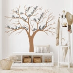 Αυτοκόλλητο τοίχου HOUSE RULES TREE