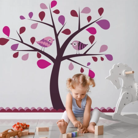Αυτοκόλλητο τοίχου KIDS TREE5