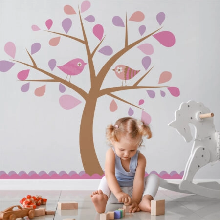 Αυτοκόλλητο τοίχου KIDS TREE5 - Βρεφικα & Παιδικά Sticky 1