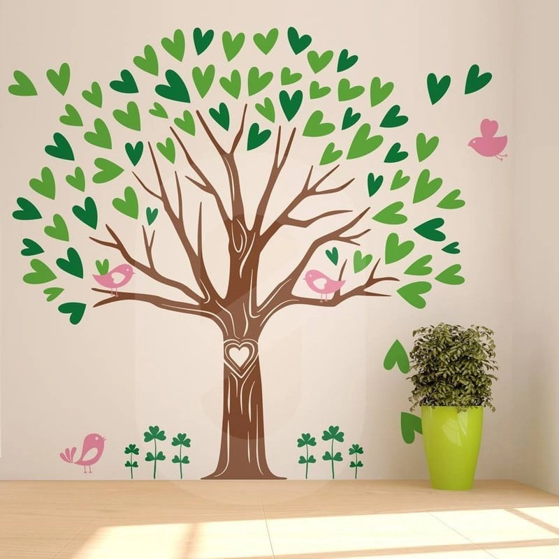 Αυτοκόλλητο τοίχου LOVING TREE