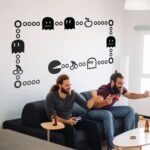 Aυτοκόλλητο τοίχου PACMAN