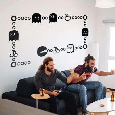 Aυτοκόλλητο τοίχου PACMAN
