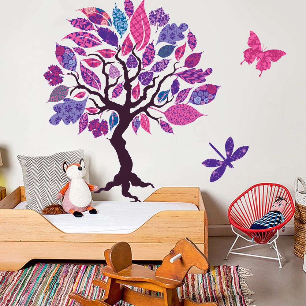 Αυτοκόλλητο τοίχου PATTERN TREE