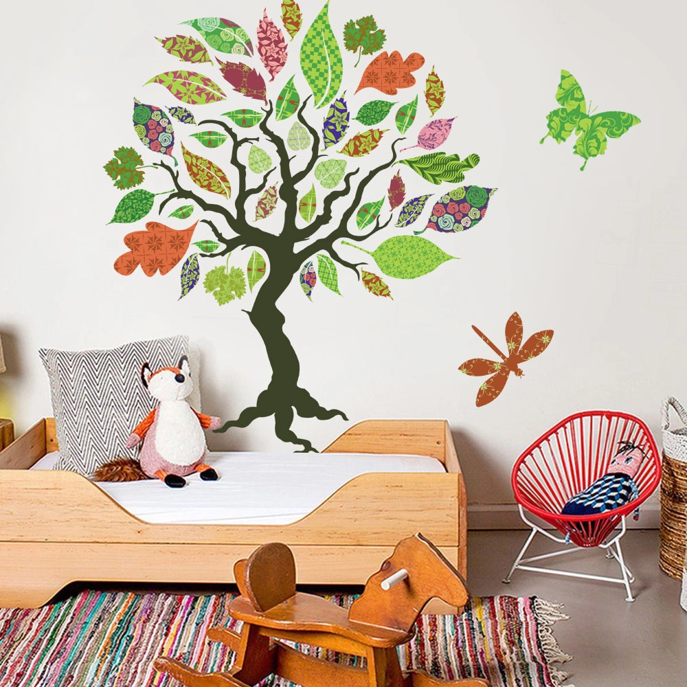 Αυτοκόλλητο τοίχου PATTERN TREE