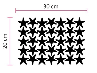 Mini Sticker σετ ΑΣΤΕΡΙΕΣ - Mini Sticker sets Sticky 1