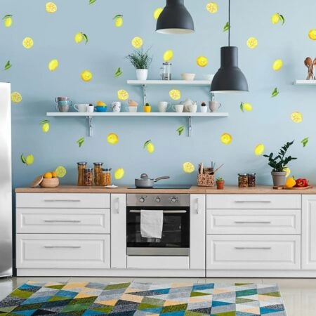 Αυτοκόλλητο τοίχου WATERCOLOR LEMONS - Mini Sticker sets Sticky 1