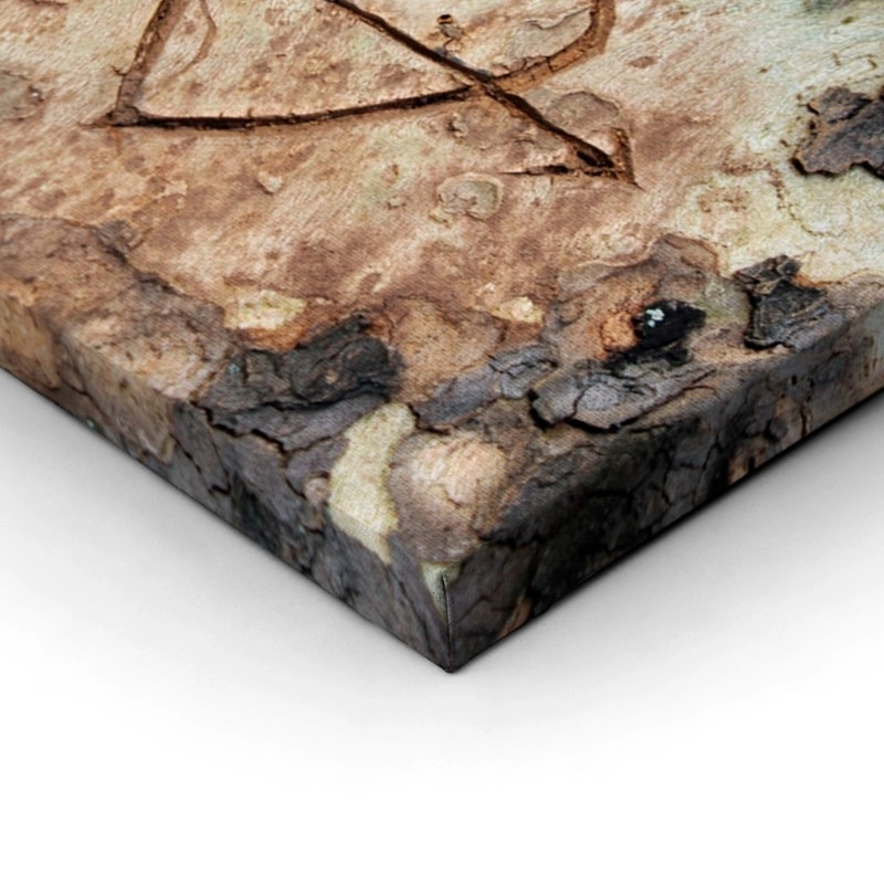Πίνακας σε καμβά WOOD CARVING 2