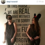 Αυτοκόλλητο τοίχου HOUSE RULES