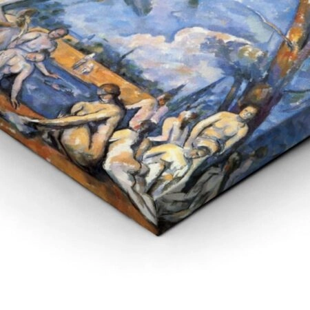 Τετράγωνος Πίνακας CEZANNE - THE BATHERS - Paul Cezanne Sticky 1