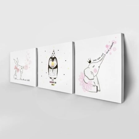Σετ πίνακες CUTE DOODLE - Παιδικοι και set Sticky 1
