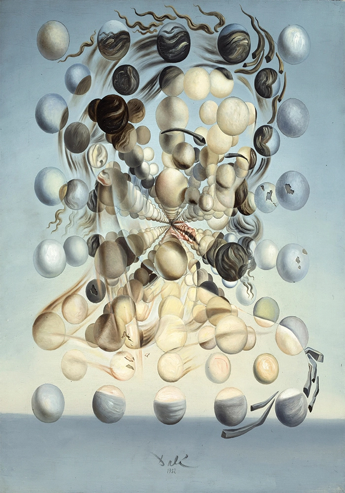 Πίνακας σε καμβά DALI - GALATEA OF THE SPHERES