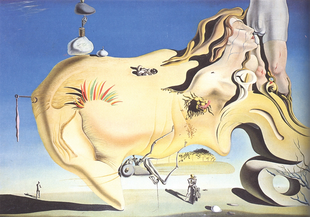 Πίνακας σε καμβά DALI - THE GREAT MASTURBATOR