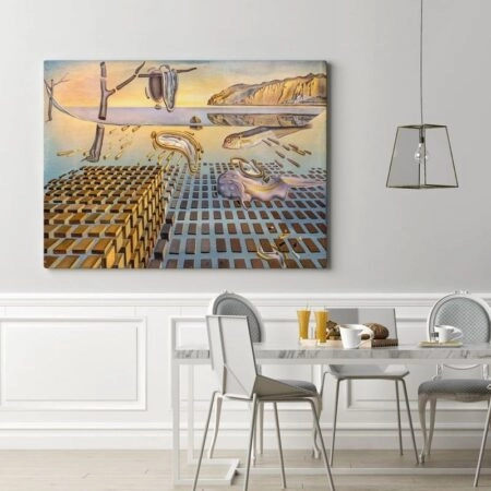 Πίνακας σε καμβά DALI - THE DISINTEGRATION OF THE PERSISTENCE OF MEMORY