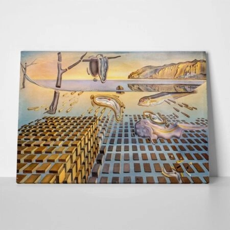 Πίνακας σε καμβά DALI - THE DISINTEGRATION OF THE PERSISTENCE OF MEMORY - Salvador Dali Sticky 1