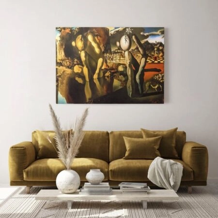 Πίνακας σε καμβά DALI - THE METAMORPHOSIS OF NARCISSUS