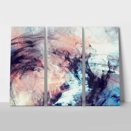 Τρίπτυχος Πινακας DYNAMIC COLOR - Αφηρημενα και Abstract Sticky 1