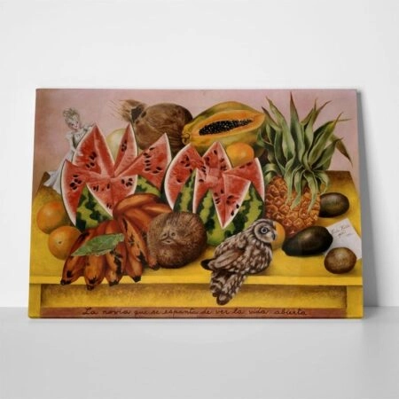 Πίνακας σε καμβά FRIDA KAHLO FRUITS OF EARTH - Frida Kahlo Sticky 1
